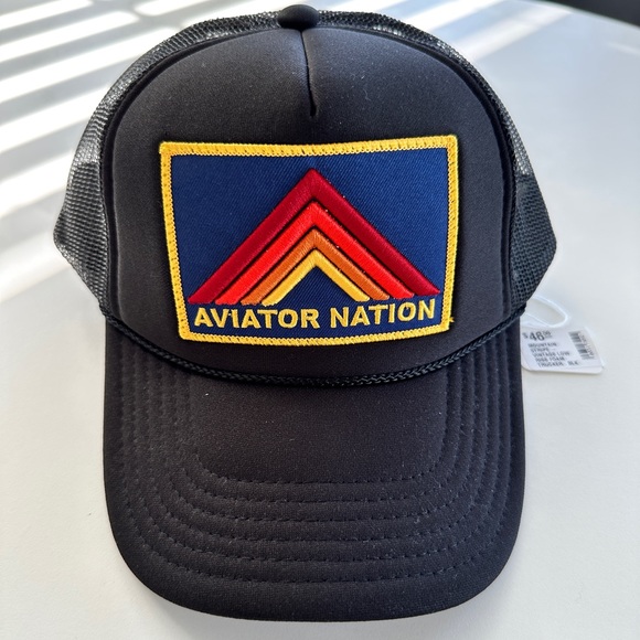 Aviator Nation Other - NWT…Aviator Nation Trucker Hat **rare**no longer make, patch is super rad!